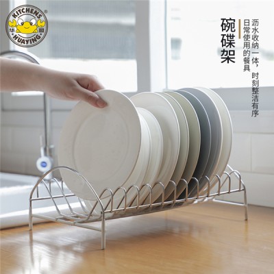 Stainless Steel Kitchen Dish Racks Metal Dish Drying Racks Table Storage Commercial Dish Rack